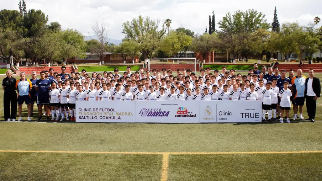 Llega a Saltillo segunda edición de Clinic de la Fundación Real Madrid