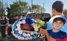 Compañeros de secundaria del menor asesinado en Comondú le dan el último adiós