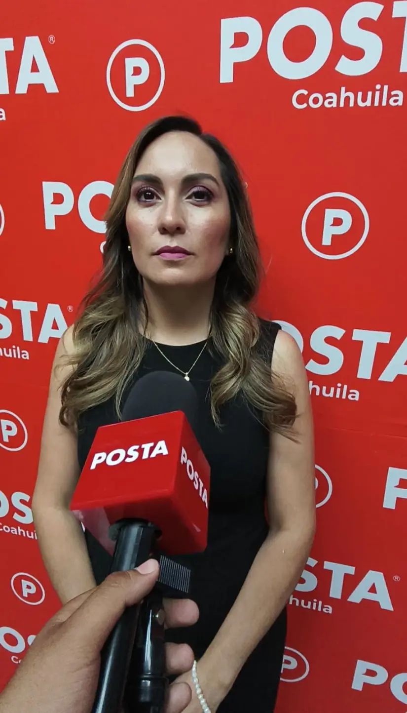 Diputada Magaly Hernández en entrevista con POSTA Coahuila / Foto: Marco Juárez 