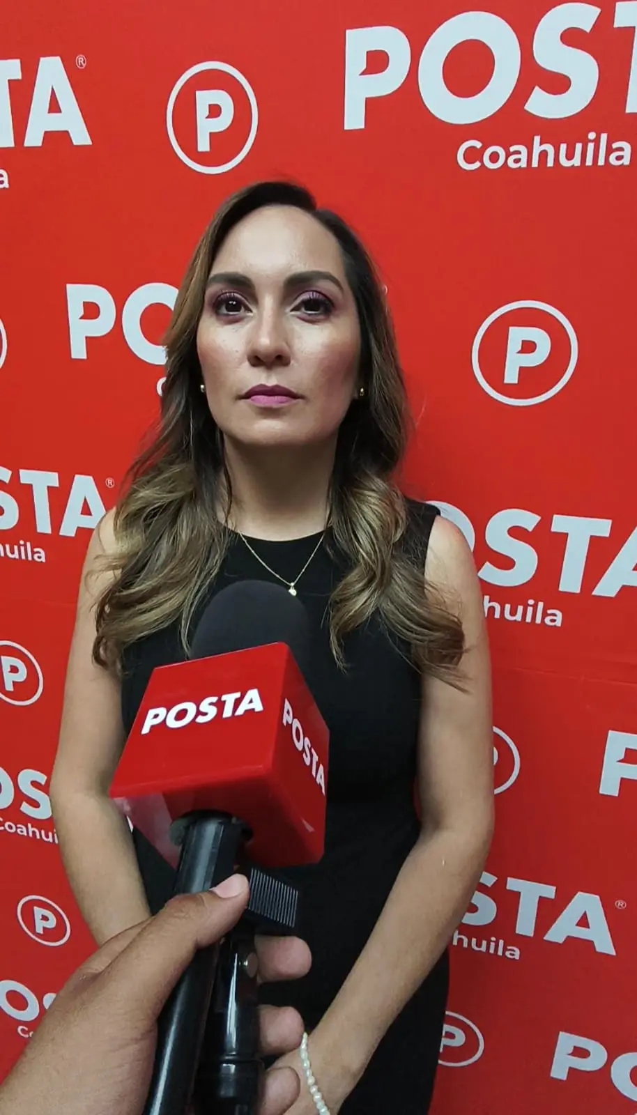 Diputada Magaly Hernández en entrevista con POSTA Coahuila / Foto: Marco Juárez 