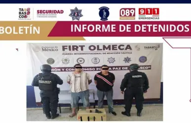 Incautan cargamento de Changuitos tras persecución en Villahermosa, Tabasco