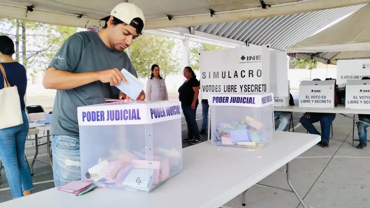 El pasado 1 de junio los ciudadanos votaron por primera vez por los integrantes del Poder Judicial local. Foto: Citlalli Zoé Sánchez.