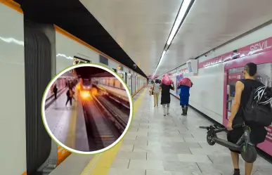 Tras explosión en Línea 1 del Metro CDMX, ¿cuáles son los objetos que no deben caer a las vías?