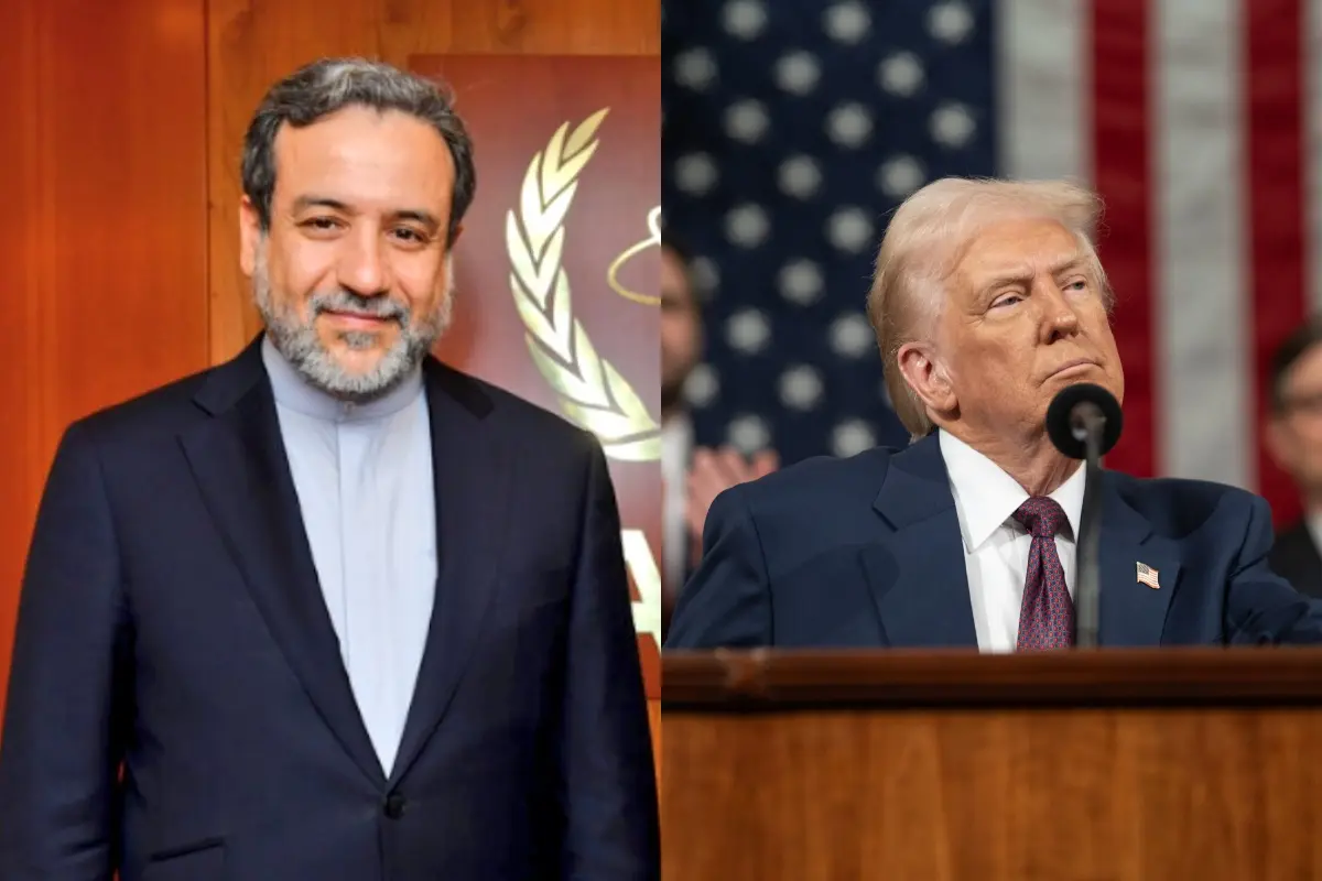 Abbas Araghchi y Donald Trump Foto: X(Twitter) @araghchi/@POTUS