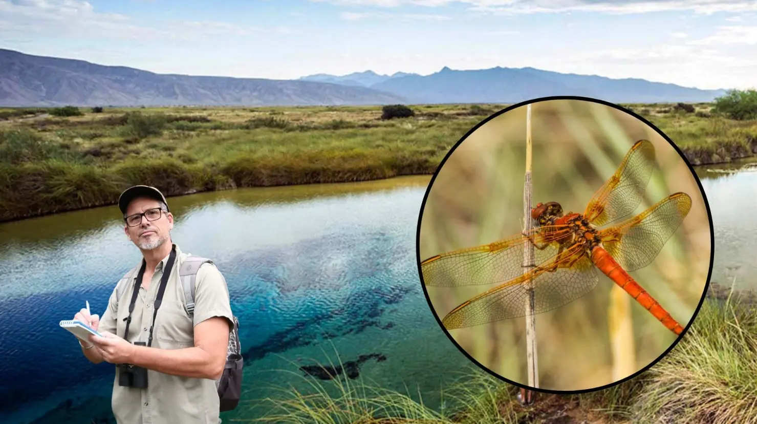 Esta especie de libélula habita en Cuatro Ciénegas. (Fotografía: Trip Advisor | Héctor Ortega Salas)
