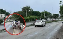 Tras 36 horas de bloqueo liberan el puente en El Moralillo en Tampico