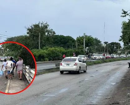 Tras 36 horas de bloqueo liberan el puente en El Moralillo en Tampico