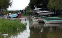 Río Tamesí a punto de desbordarse en Altamira; peligran más de 5 mil personas
