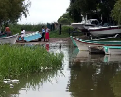 Río Tamesí a punto de desbordarse en Altamira; peligran más de 5 mil personas