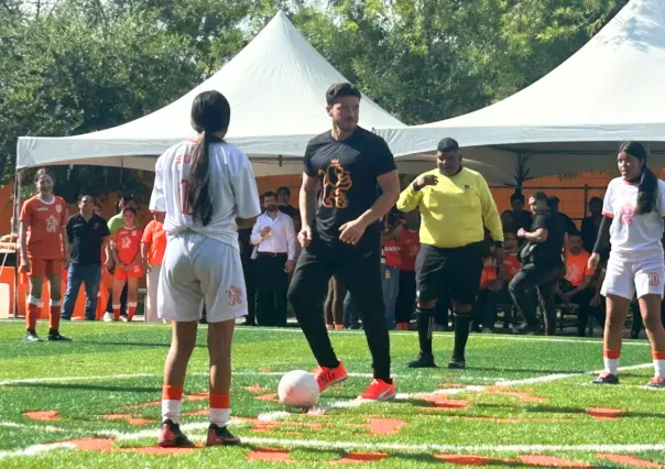 Samuel García arranca Mundialito Escolar 2025 en Nuevo León