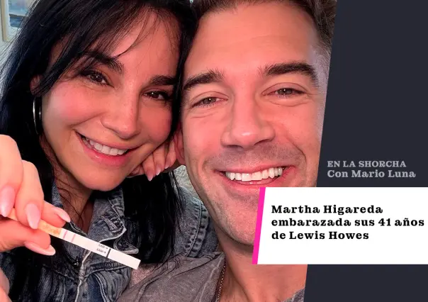 Martha Higareda anuncia que, a sus 41 años, está embarazada de su primer hijo con Lewis Howes