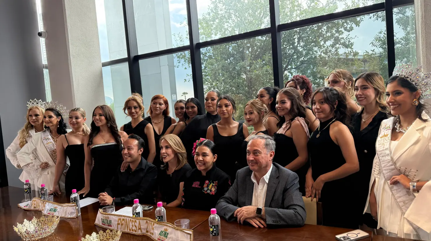 Fueron presentadas las candidatas del certamen de belleza. (Fotografía: Leslie Delgado)