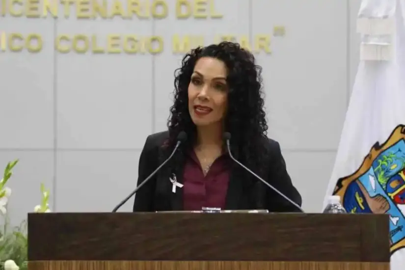 Diputada local Cinthia Jaime Castillo. Foto: Axel Hassel
