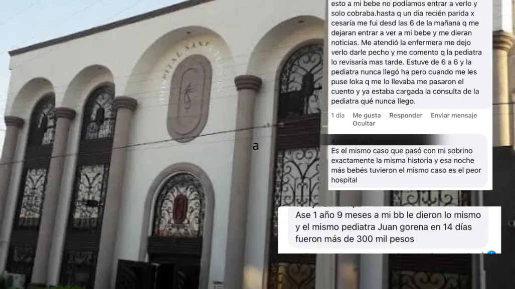Clínica Santa Teresa en Saltillo, denuncian negligencia y costos excesivos