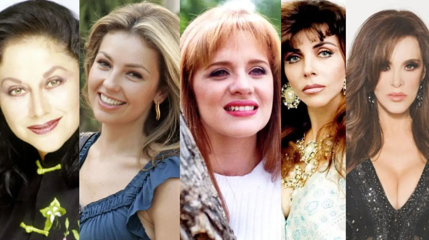 Actrices como Angélica Aragón o Verónica Castro llegaron a declinar personajes en alguna telenovela que al final cayeron en otras actrices y al final resultaron todo un éxito. Foto. Canva.