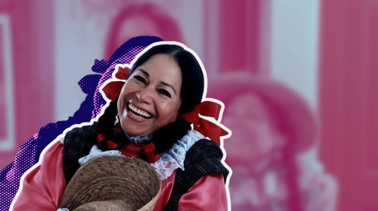 María Elena Velasco debutó con su personaje de la India María en el mundo de los melodramas en la telenovela Corazón indomable en 2013. Foto. Canva.