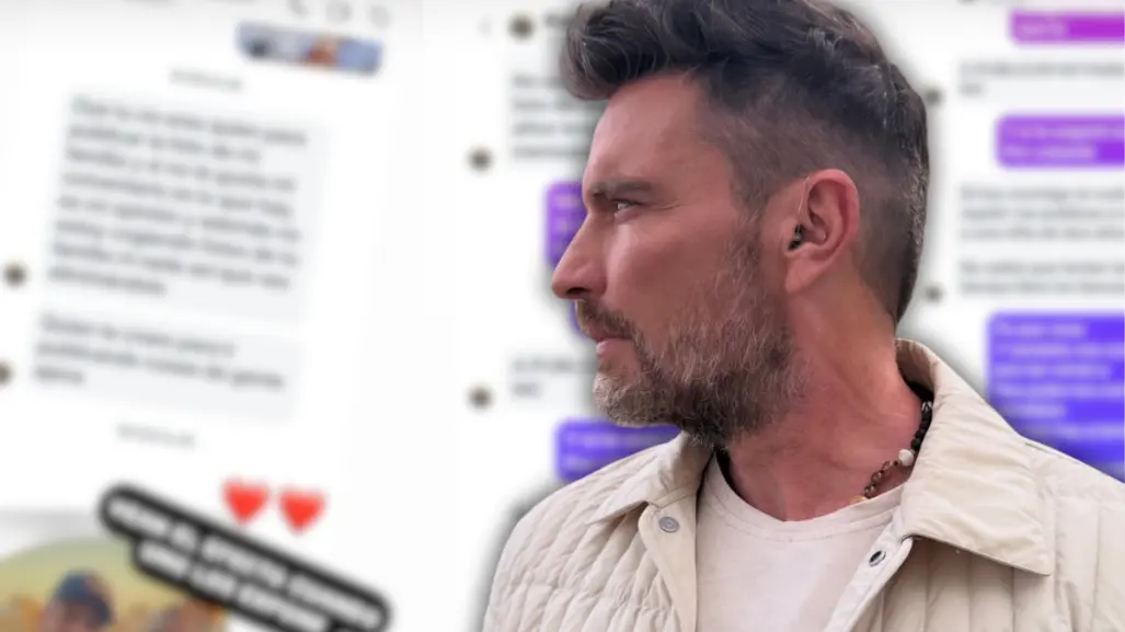 ¡Estalla Julián Gil! Enfrenta a seguidor y publica fotos de su familia en respuesta