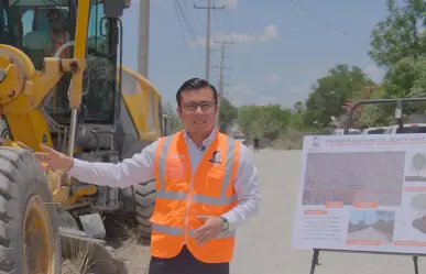 Félix Arratia arranca pavimentación en la brecha 76 de la colonia Monte Kristal