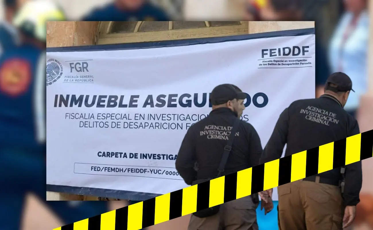 ¿Qué se sabe sobre el cateo a un predio del Centro de Mérida? Foto: Canva | FGR