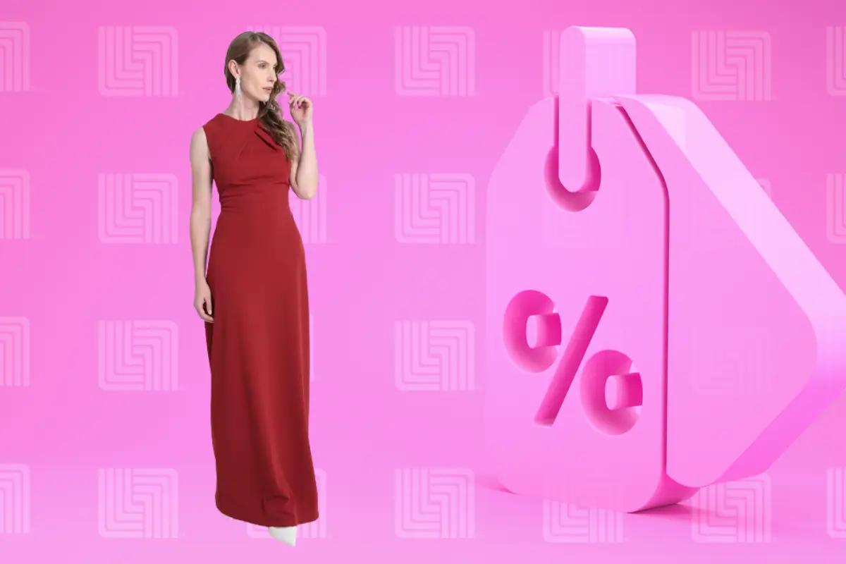 Un vestido largo nunca está de más, así que la oferta de la Gran Barata de Liverpool es una excelente oportunidad para adquirirlo. Foto: Liverpool | Canva