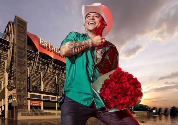 El día que Eduin Caz, el vocalista de Grupo Firme, fue golpeado con un celular en el escenario