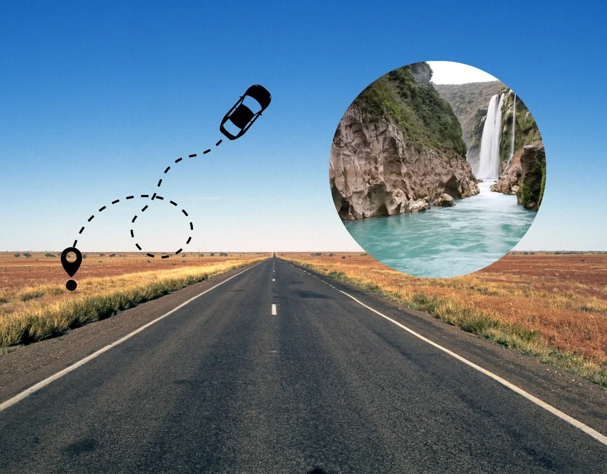 El tiempo estimado de viaje en auto desde Monterrey, Nuevo León, hasta Ciudad Valles en la Huasteca Potosina es dependiendo del tráfico y clima. Foto: Canva.