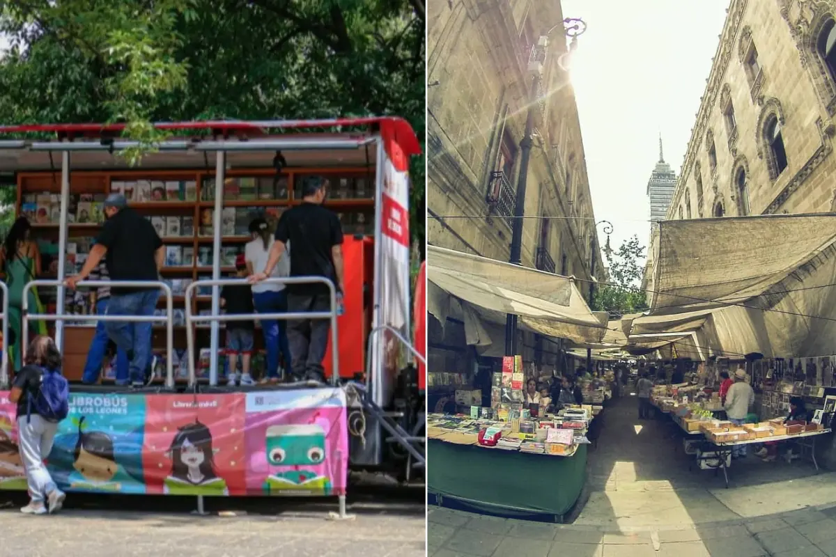 Librerías de CDMX. Foto: @Facebook grupos | Canva