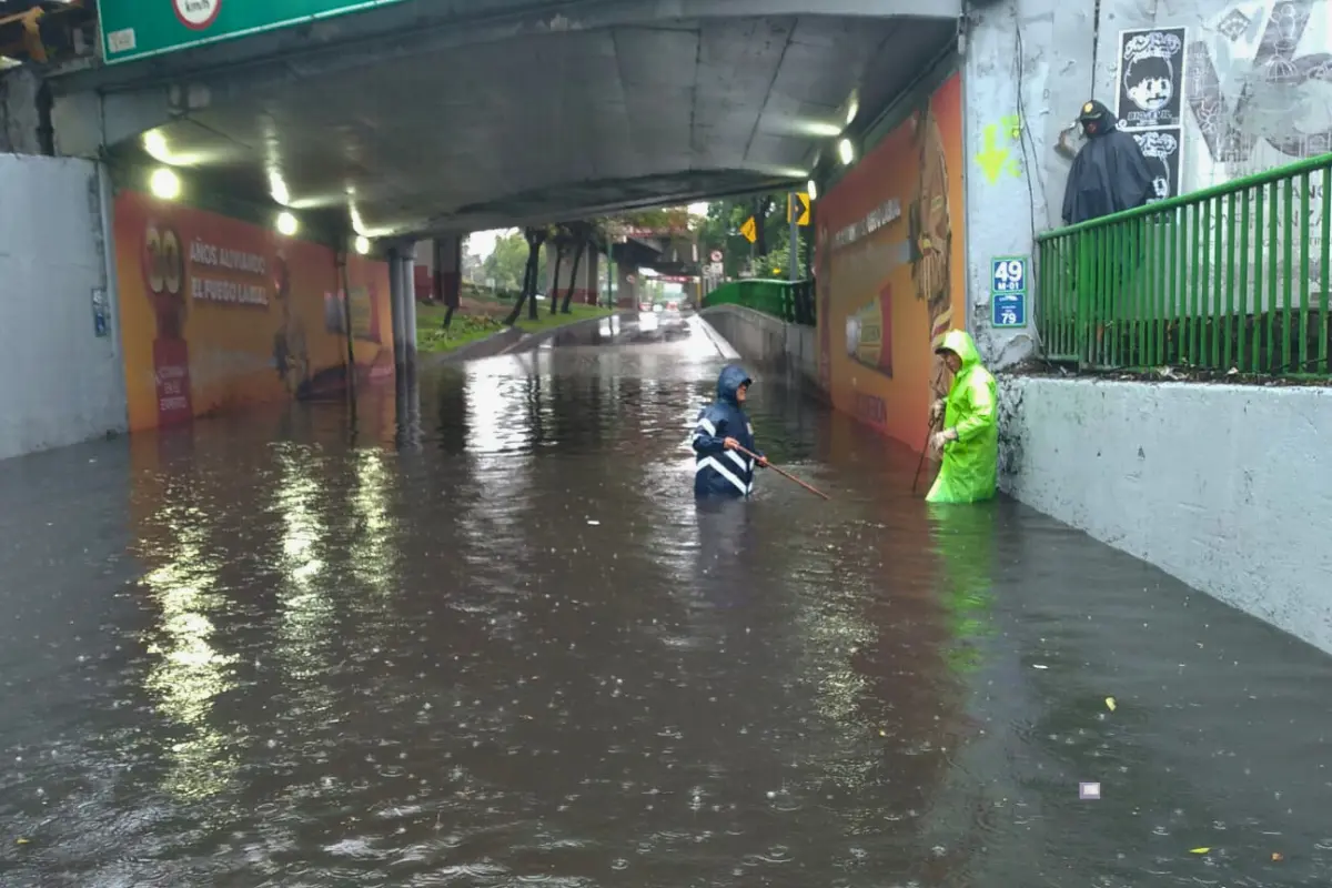 El mes más lluvioso en CDMX, Foto: X @SEGIAGUA