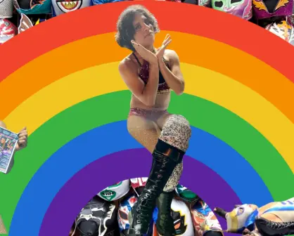 Davisha: Lucha libre contra la homofobia con lentejuela y dignidad