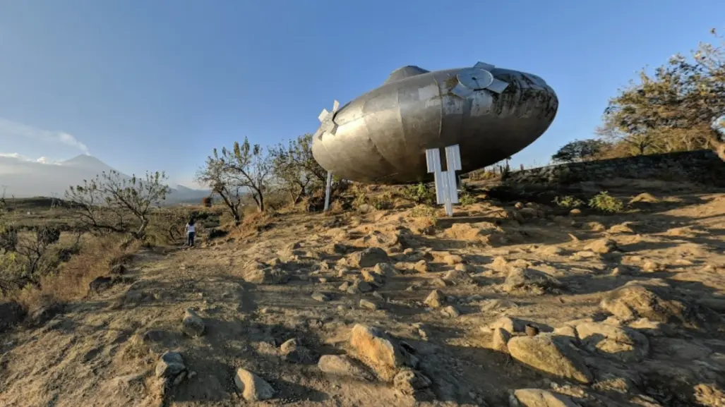¿Puebla tierra de ovnis? Existe un museo y una nave espacial en este lugar