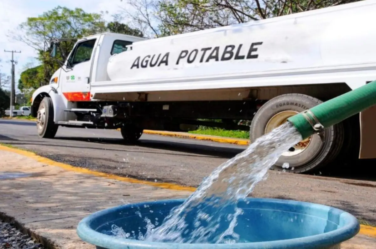 Esta es la Ruta de abastecimiento de agua por pipas – Ciudad Victoria. Foto: COMAPA