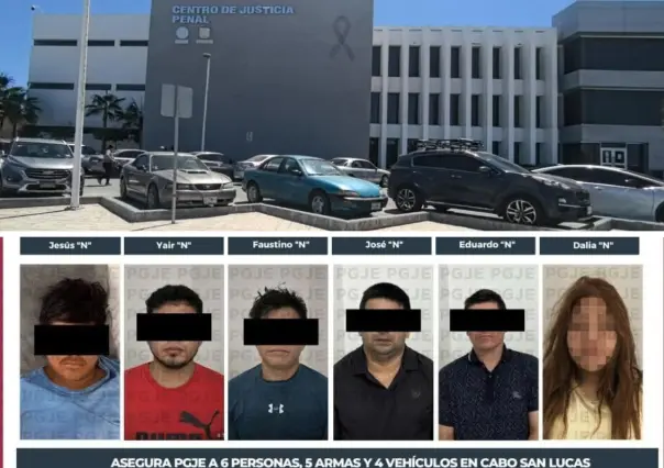 Capturan a presunto asesino de comandante de la PGJE en operativo en Cabo San Lucas