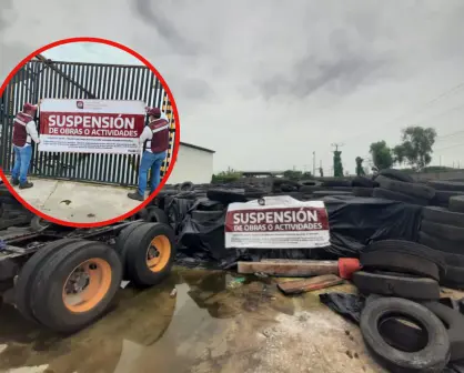 Recicladora de llantas es clausurada en Altamira tras denuncia por falta de permisos