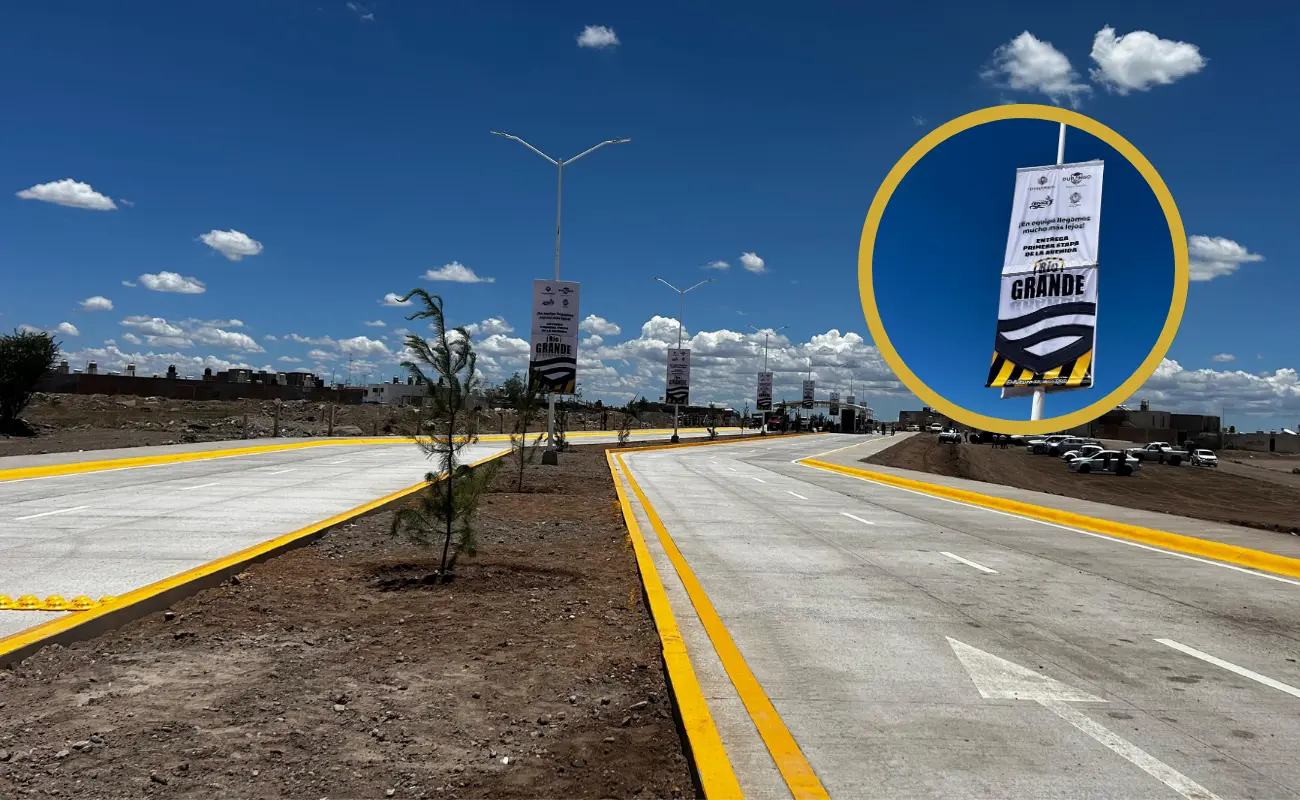 Este miércoles 25 de junio se entregó la primera parte del bulevar Río Grande. Foto: Alejandro Ávila.