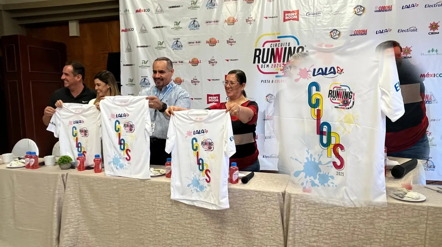 Foto: Jesús Carrillo | Se anunció que habrá una nueva carrera de colores la cual busca fomentar este deporte en Durango.