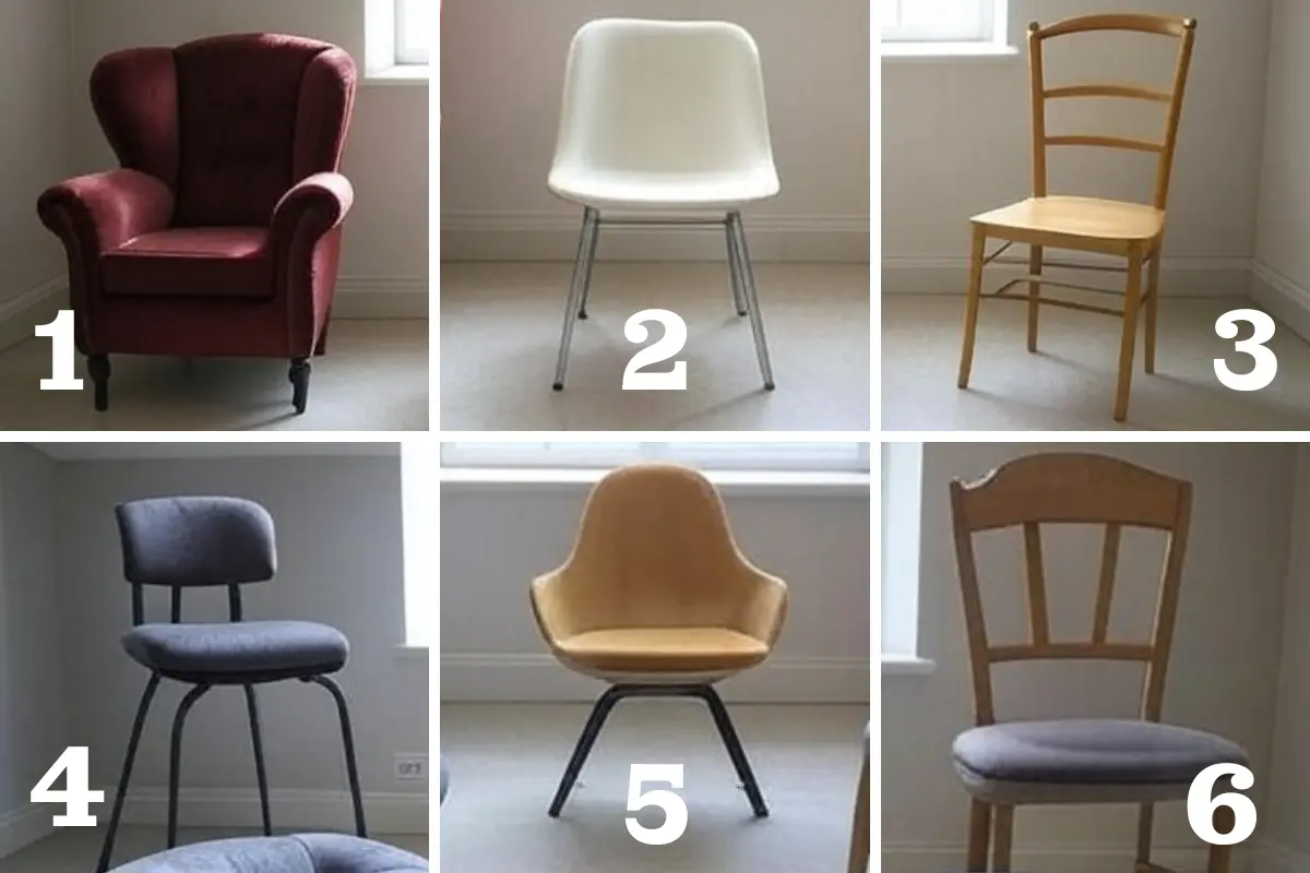 La elección de una silla puede revelar aspectos sorprendentes de tu personalidad en este desafiante ejercicio de autoconocimiento. Foto: Grok