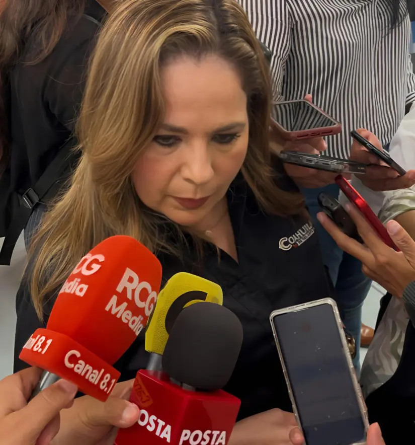 Nazira Zogbi se pronuncia respecto a la Ley Silla / Foto: Marco Juárez 