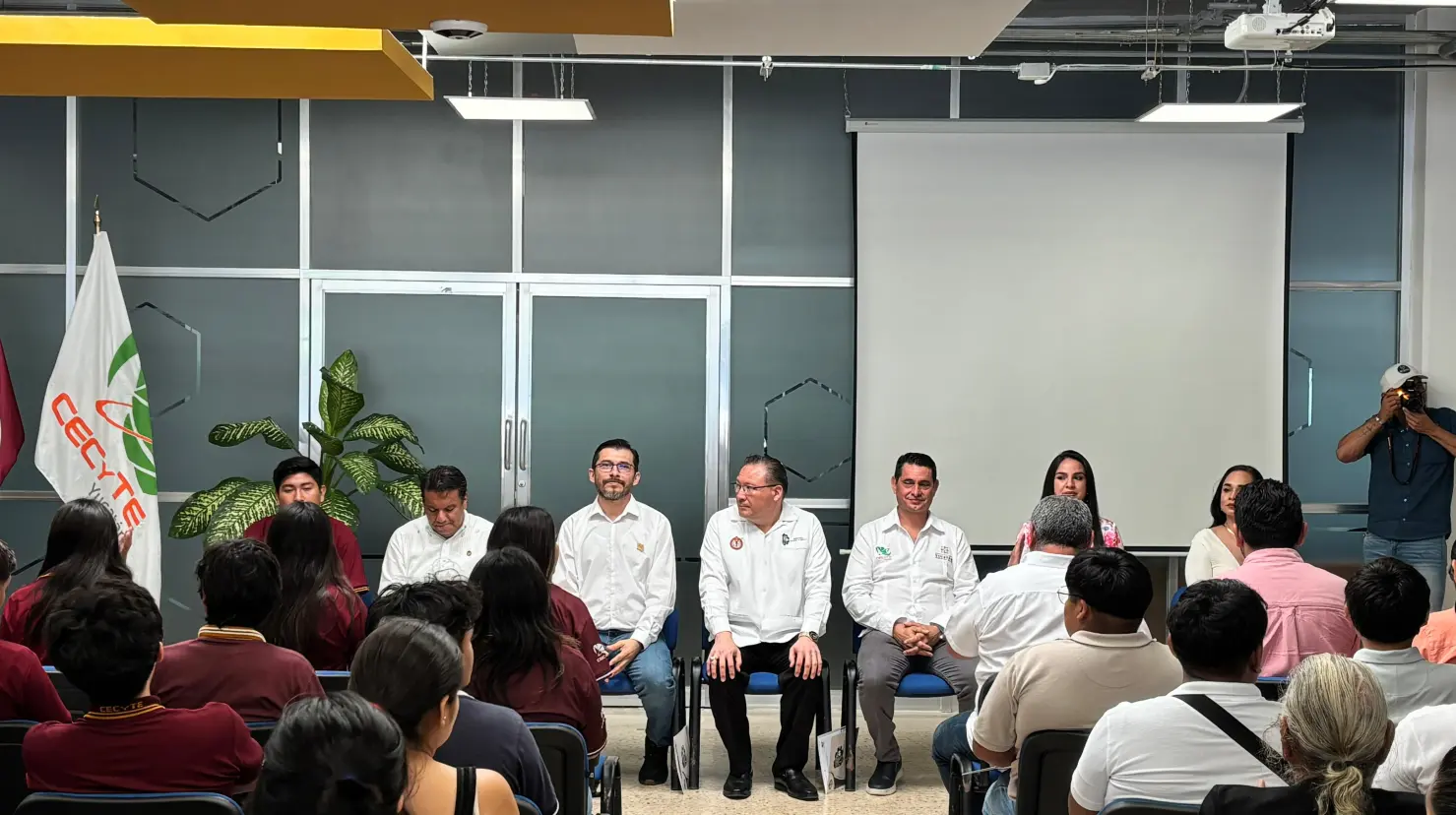 ¿En qué consiste este convenio entre los Tecnológicos de Yucatán y el Cecytey?. Foto: Alejandra Vargas