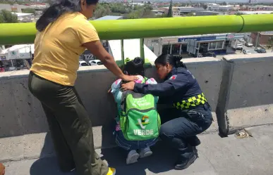 Esta mujer de Saltillo detuvo su auto... y evitó una tragedia