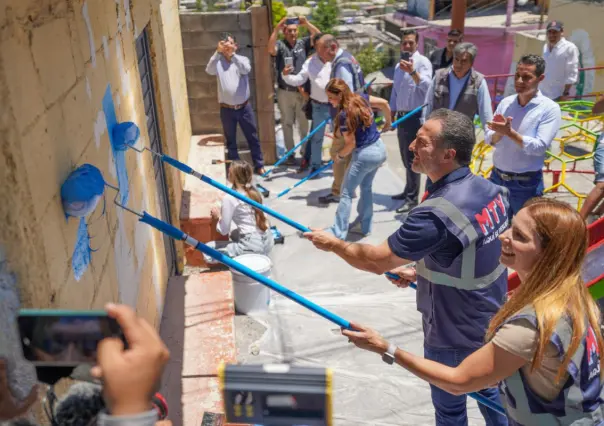 Adrián de la Garza busca mejorar imagen comunitaria con el programa "Transformando Monterrey"