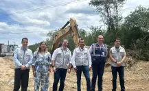 Adrián de la Garza inicia obras para desfogar tráfico en carretera Nacional