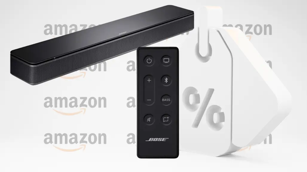 Amazon tiene esta barra de sonido Bose con el 46% de descuento