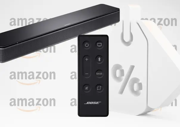 Amazon tiene esta barra de sonido Bose con el 46% de descuento