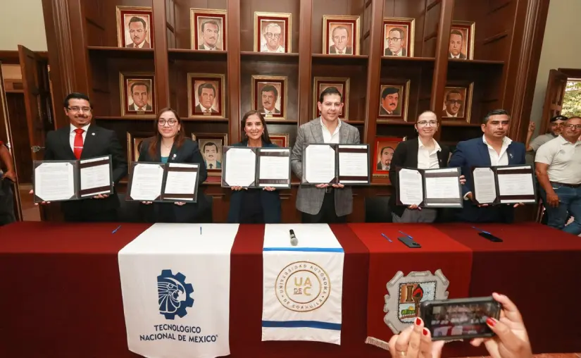 Autoridades se reúnen en pro de los estudiantes de la región sureste / Foto: TECNM - Instituto Tecnológico de Saltillo