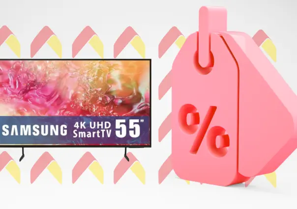 Bodega Aurrera tiene esta pantalla Samsung de 55 pulgadas al 41% de descuento