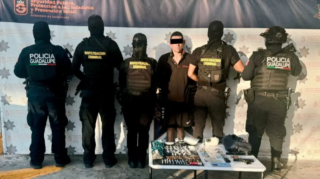 Cae presunto líder criminal en la colonia Camino Real de Guadalupe