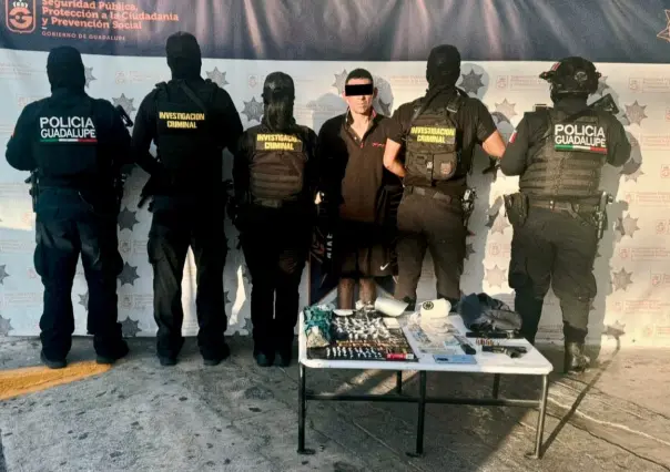 Cae presunto líder criminal en la colonia Camino Real de Guadalupe