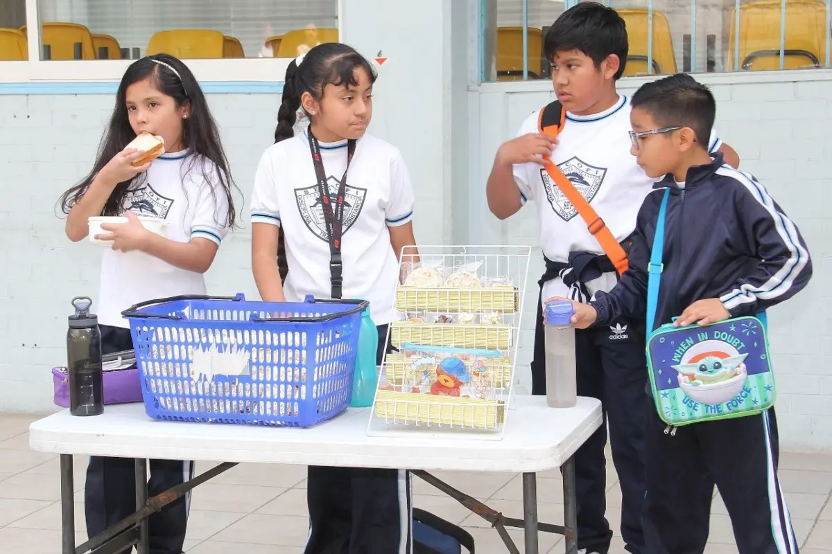 Estudiantes de primaria Foto: X(Twitter) @SEP_mx