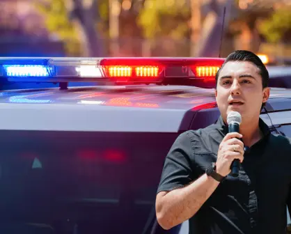 Manuel Guerra atiende a policía tras ataque armado en García