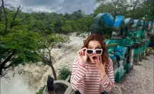 Así se encuentra el río que une a Tamaulipas y San Luis Potosí, tras las lluvias